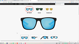 多个角度展示产品外观设计